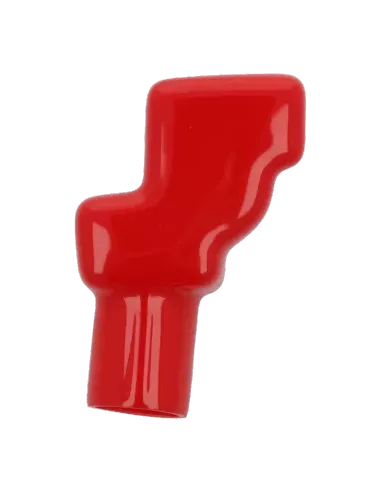 Capot PVC isolant rouge pour collier double serrage
