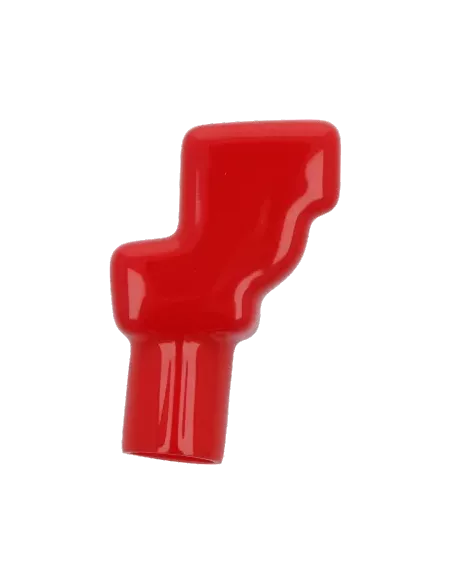 Capot PVC isolant rouge pour collier double serrage
