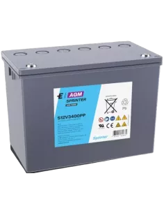 Batterie EXIDE Sprinter Pure Power S12V3400PP