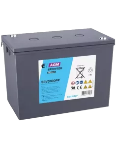 Batterie EXIDE Sprinter Pure Power S6V3100PP