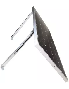 Support panneau sur toiture plate, inclinaison réglable de 10° à 60°