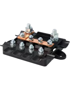 Porte fusible pour 1 MEGA et 4 MIDI avec Capot
