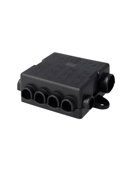 Porte fusible pour 1 MEGA et 4 MIDI avec Capot