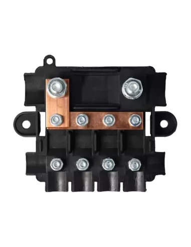 Porte fusible pour 1 MEGA et 4 MIDI avec Capot