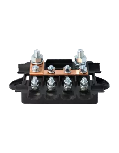 Porte fusible pour 1 MEGA et 4 MIDI avec Capot