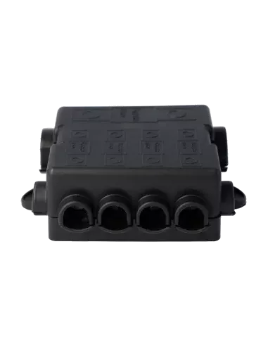 Porte fusible pour 1 MEGA et 4 MIDI avec Capot