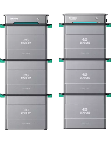 2 Hyper 2000 avec 6 AB2000X Zendure