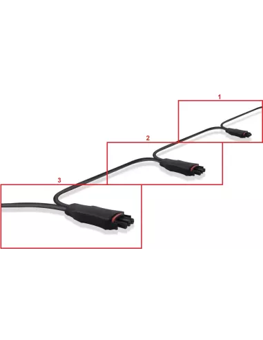 Câble AC BUS 4 m pour micro-onduleur DS3 et QS1 APSYSTEMS