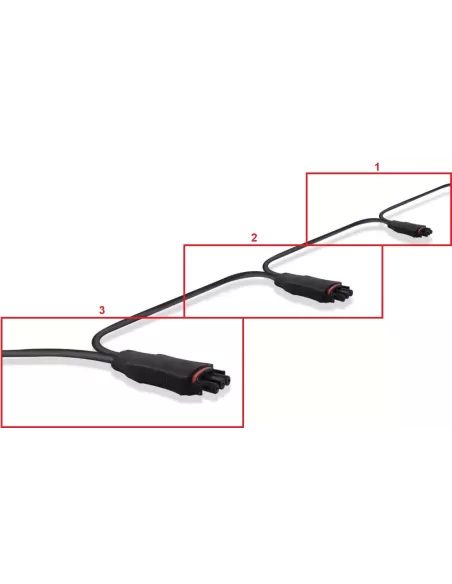 Câble AC BUS 4 m pour micro-onduleur DS3 et QS1 APSYSTEMS