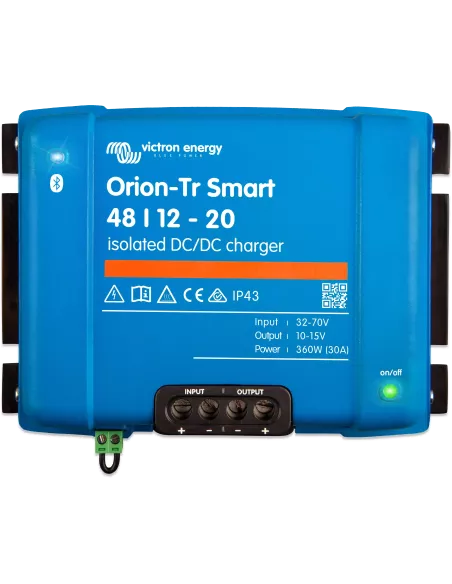 Convertisseur de tension isolé Smart DC/DC Orion-Tr 48/12-20 (240W) VICTRON ENERGY