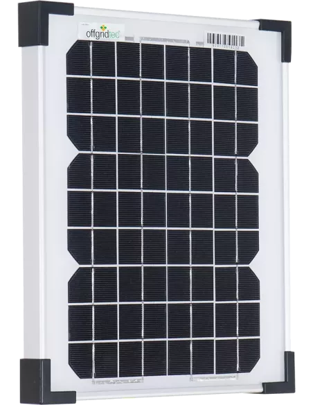 Panneau solaire monocristallin 12 V 10 W Offgridtec