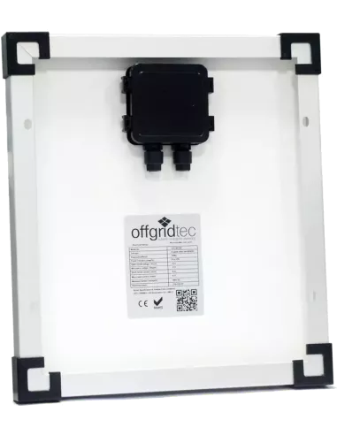 Panneau solaire monocristallin 12 V 10 W Offgridtec