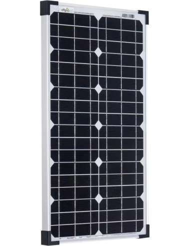 Panneau solaire monocristallin 12 V 30 W Offgridtec