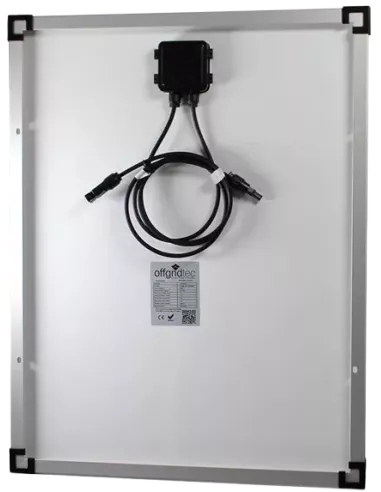 Panneau solaire monocristallin 12 V 50 W Offgridtec
