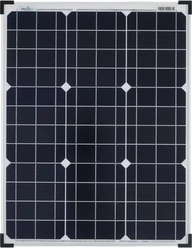 Panneau solaire monocristallin 12 V 50 W Offgridtec