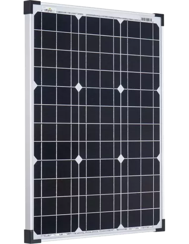 Panneau solaire monocristallin 12 V 50 W Offgridtec