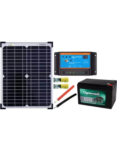 Kit solaire 20 W 12 V