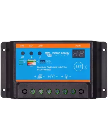 Régulateur solaire Bluesolar PWM Light 12 / 24 V 5 A VICTRON