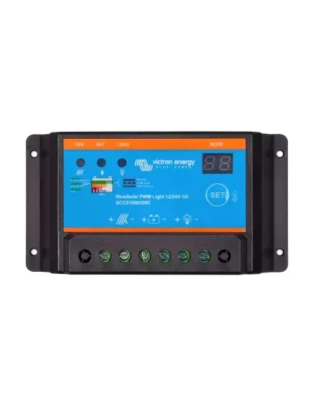 Régulateur solaire Bluesolar PWM Light 12 / 24 V 5 A VICTRON