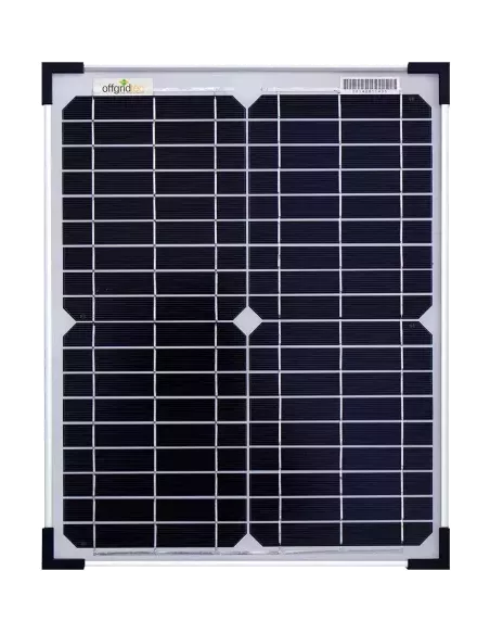 Panneau solaire monocristallin 12 V 20 W Offgridtec