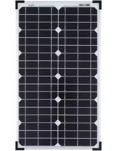 Panneau solaire monocristallin 12 V 30 W Offgridtec