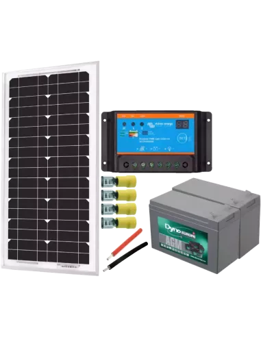 Kit solaire 20 W 24 V