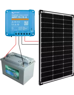 Kit solaire 100 W 12 V 2