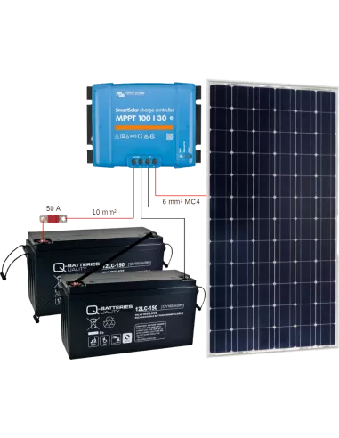 Montage Kit solaire 360 W 24 V