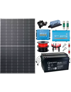 Kit solaire 500 W 12 V avec convertisseur 800 VA