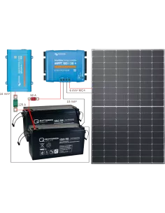 Kit solaire 500 W 12 V avec convertisseur 800 VA 2