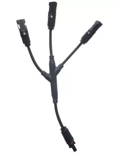 Adaptateur pour mise en parallèle de 3 panneaux MC4 fmmm