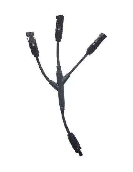 Adaptateur pour mise en parallèle de 3 panneaux MC4 fmmm