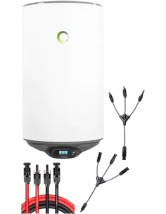 Kit chauffe-eau 80L FOTHERMO HYBRIDE pour 3 panneaux solaire