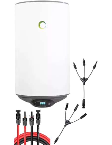 Kit chauffe-eau 80L FOTHERMO HYBRIDE pour 3 panneaux solaire