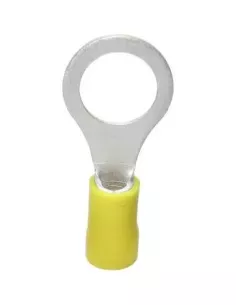 Cosse à oeillet jaune 2.5 à 6 mm² - M10