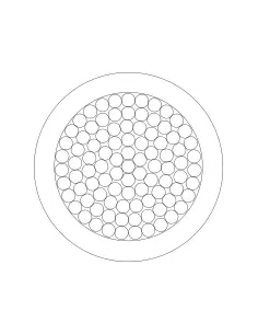 Câble solaire de mise à la terre 6 mm² Vert et Jaune 2
