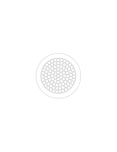 Schéma du câble solaire de mise à la terre 6 mm² Vert et Jaune