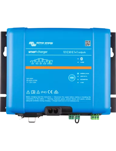 Chargeur de batterie Phoenix Smart 1+1 12V 30A IP43 VICTRON (top)