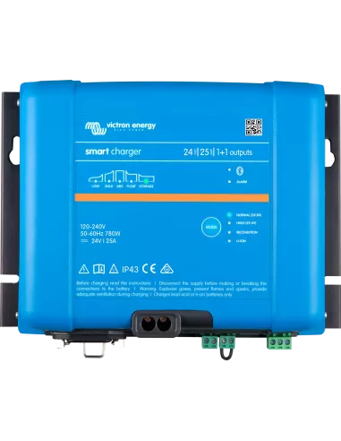 Chargeur de batterie Phoenix Smart 1+1 24V 25A IP43 VICTRON (top)