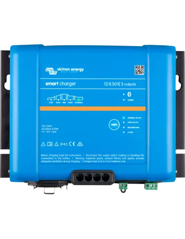 Chargeur de batterie Phoenix Smart 3 sorties 12V 30A IP43 VICTRON (top)