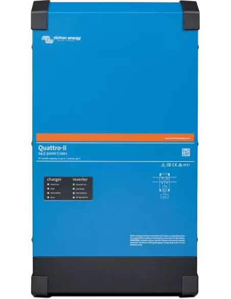Convertisseur/Chargeur QUATTRO II 24/5000/120-50 VICTRON