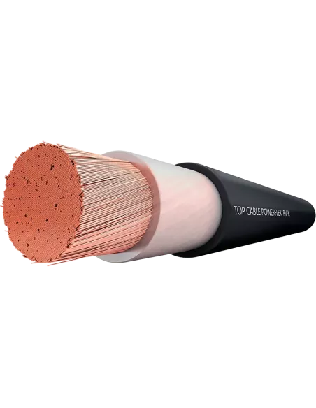 Câble souple 35 mm² noir pour l'extérieur