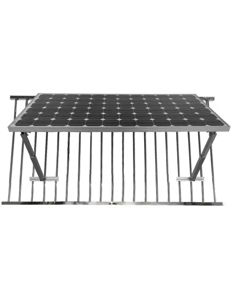 Support de panneau solaire pour balustrade de balcon 30-35 mm