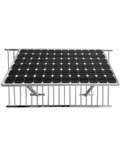 Support de panneau solaire pour balustrade de balcon 30-35 mm