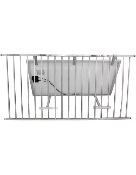 Support de panneau solaire pour balustrade de balcon 30-35 mm