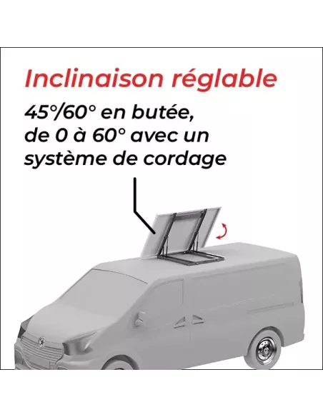 Support panneau Unifix 150.1 C UNITECK ouvert