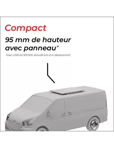Support panneau Unifix 300.1 C UNITECK Fermé