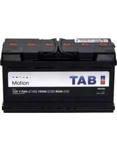 Batterie à décharge lente 85P L5 12 V 105 Ah TAB MOTION