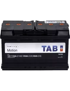 Batterie à décharge lente 80P 59518 12 V 105 Ah TAB MOTION
