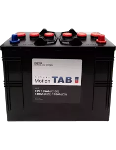 Batterie à décharge lente 110P 62512/WOR13 12 V 140 Ah TAB MOTION
